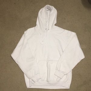 White sweatshirt (unisex)